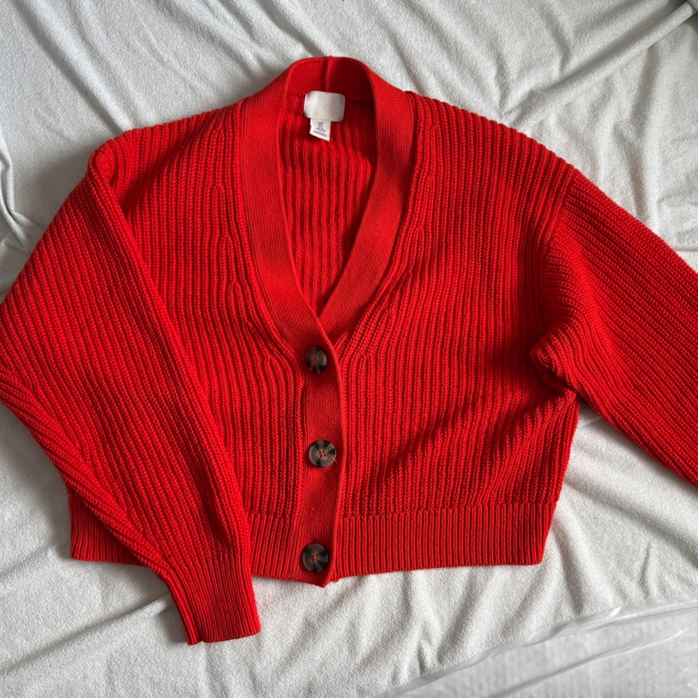 H&M Knit Cardigan Cropped